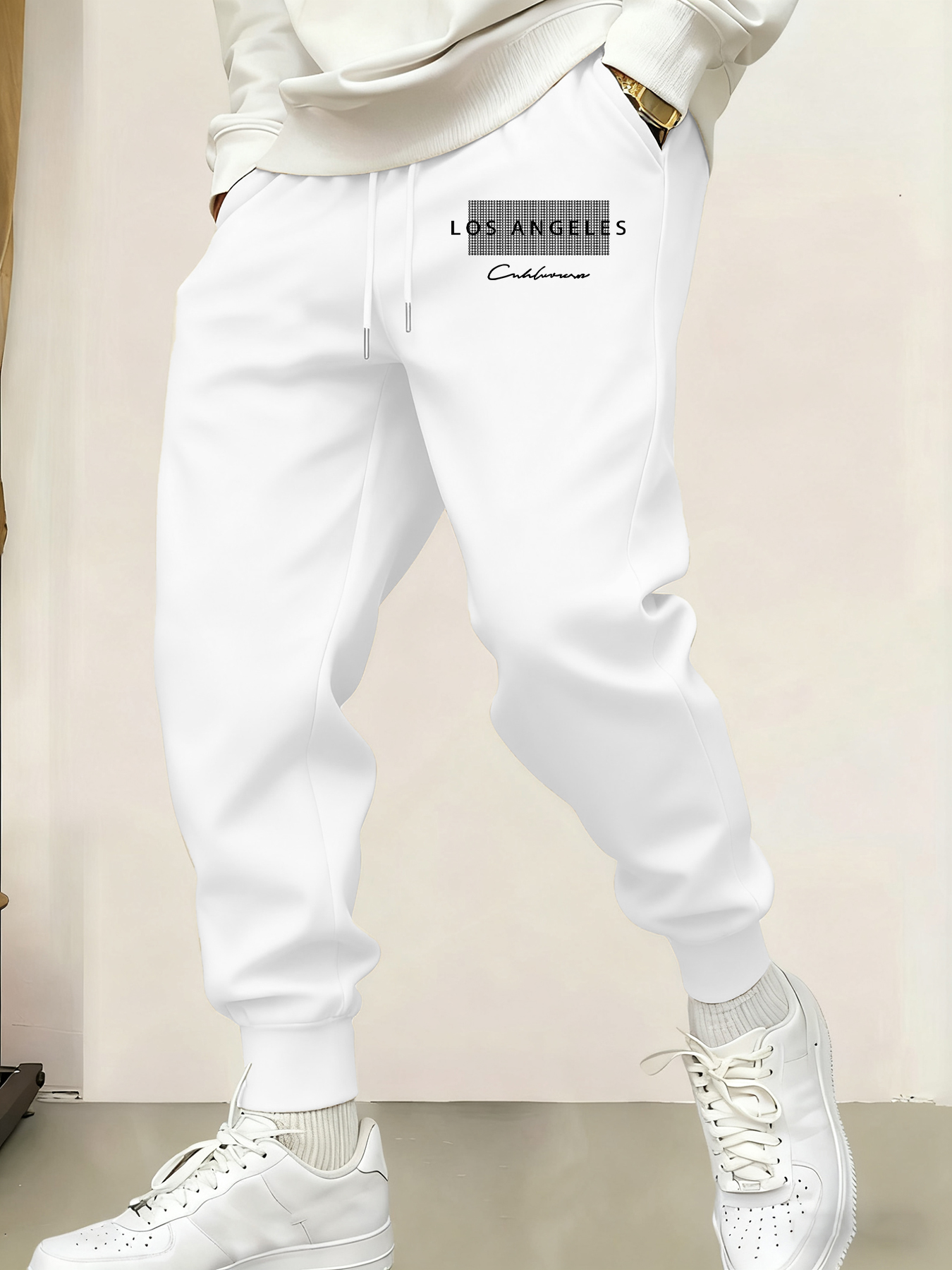 Street Fashion California - Los Angeles California Line Printed Men's
