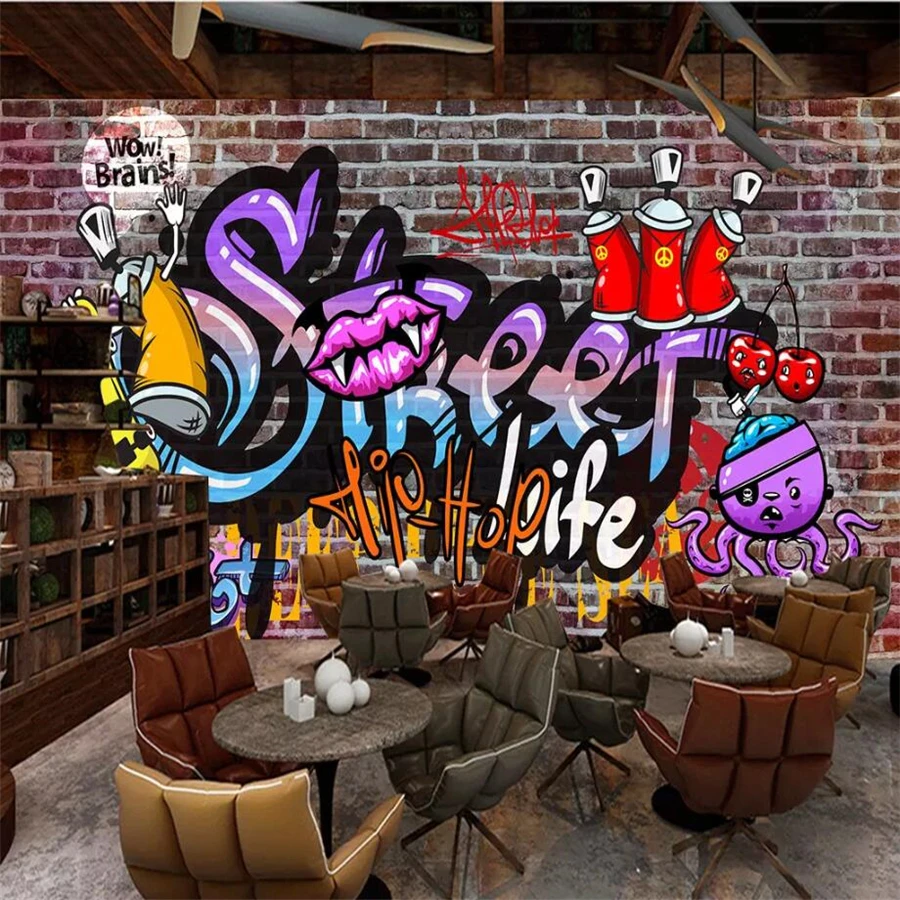Custom Mural 3d Wallpaper Fash - Street Fashion Wallpaper avaliação e preço