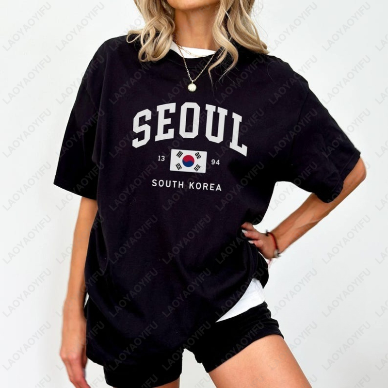 Seoul South Korean Flag Unisex - Street Fashion Of Seoul avaliação e preço