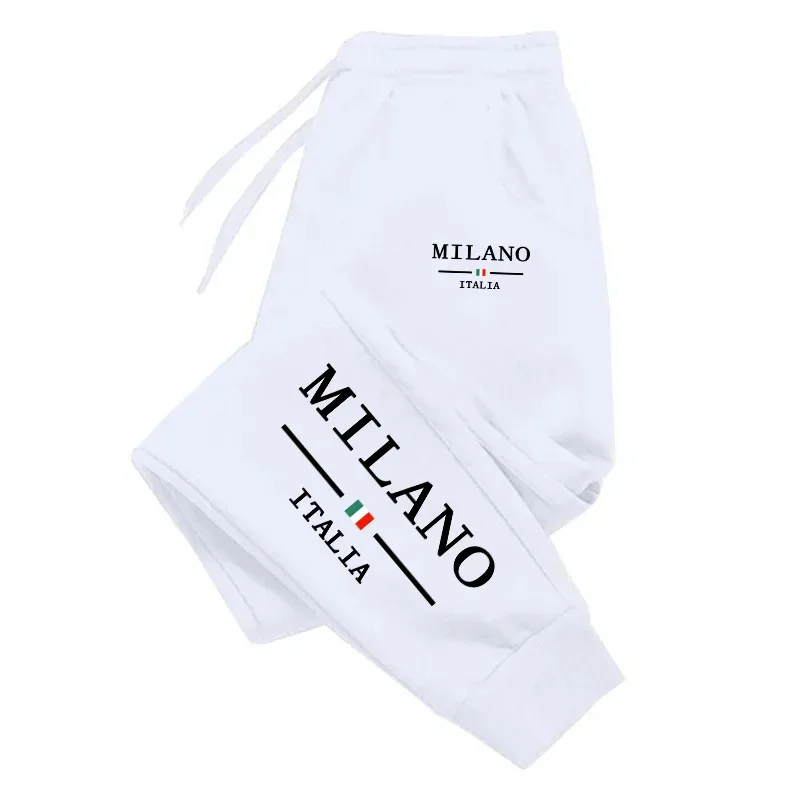 Milan Printed Mens Sweatpants  - Street Fashion Of Milan avaliação e preço