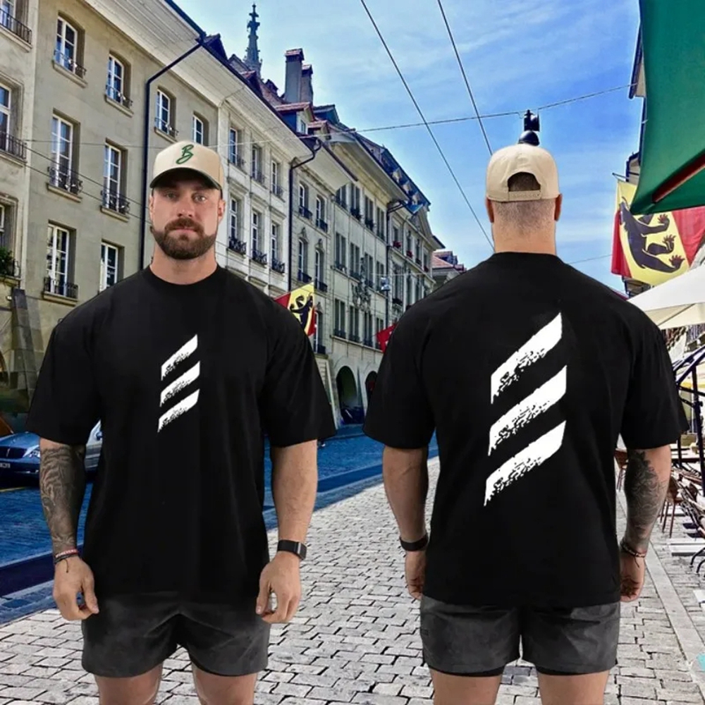 Gym Sports Muscle Men's Cotton - Street Fashion Guys avaliação e preço