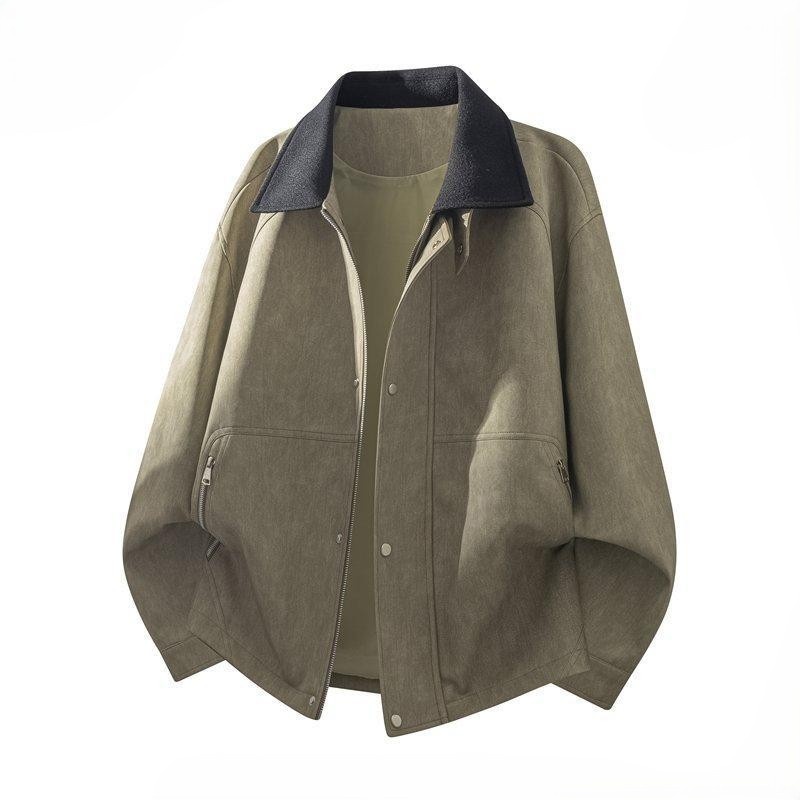 Jacket Man Fashion Coats Mens  - Fashion Street Yoga avaliação e preço