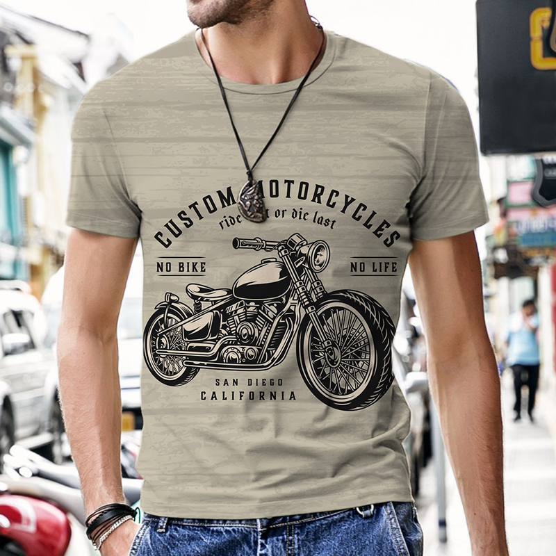 Men Clothing Men's T-shirts St - Street Fashion Outfit For Men avaliação e preço