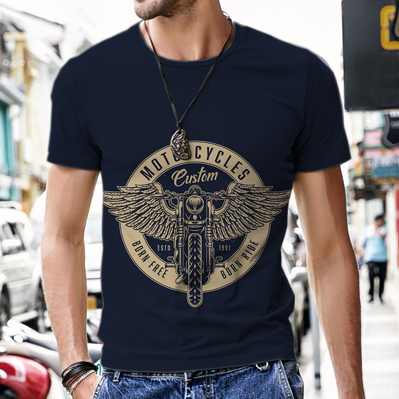 Men Clothing Men's T-shirts St - Street Fashion Outfit For Men avaliação e preço