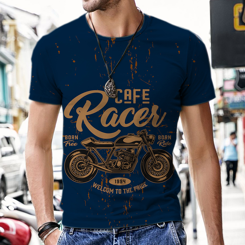 Men Clothing Men's T-shirts St - Street Fashion Outfit For Men avaliação e preço
