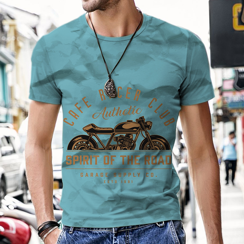 Men Clothing Men's T-shirts St - Street Fashion Outfit For Men avaliação e preço