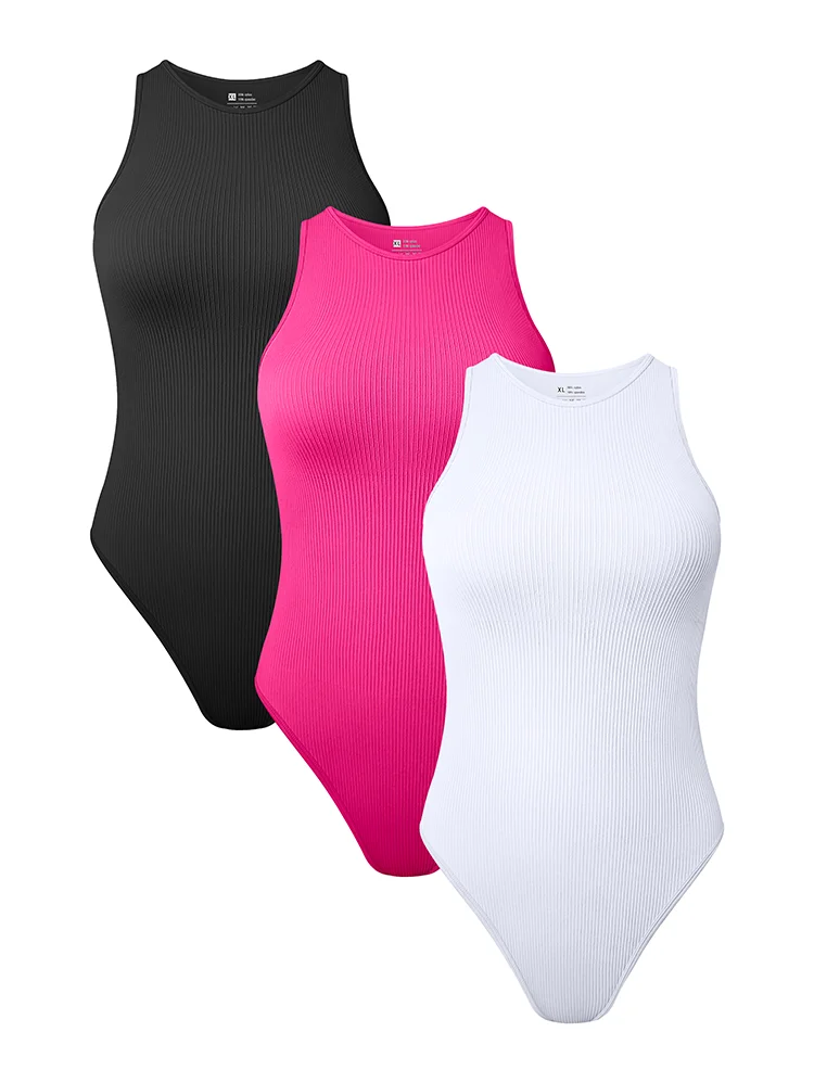 Women Sexy Round Neck Bodysuit - Fashion Street Yoga avaliação e preço
