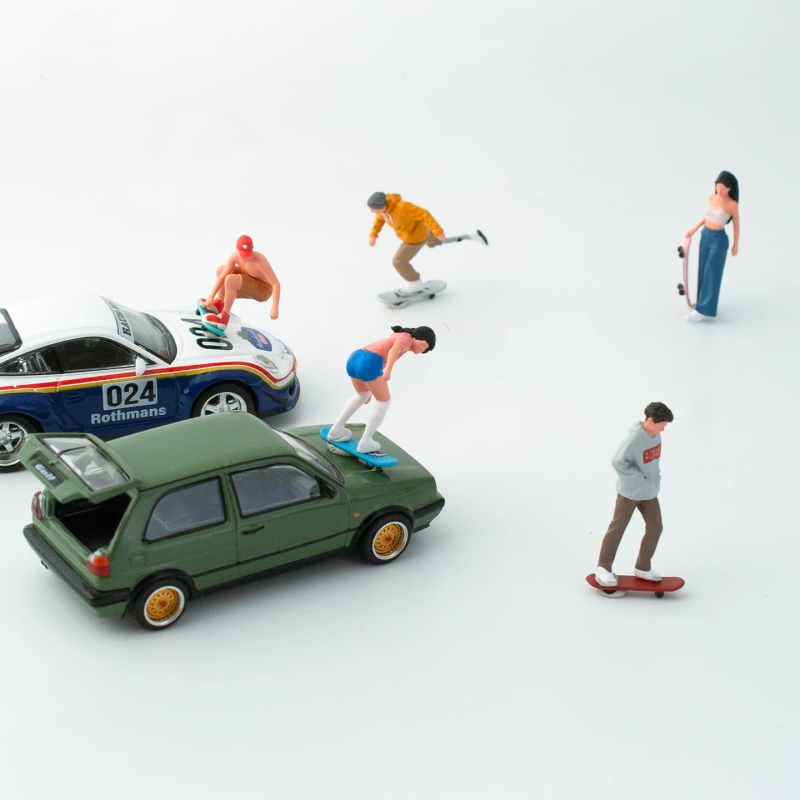 1/64 Resin Painted 3D Printing - Street Fashion Guys avaliação e preço
