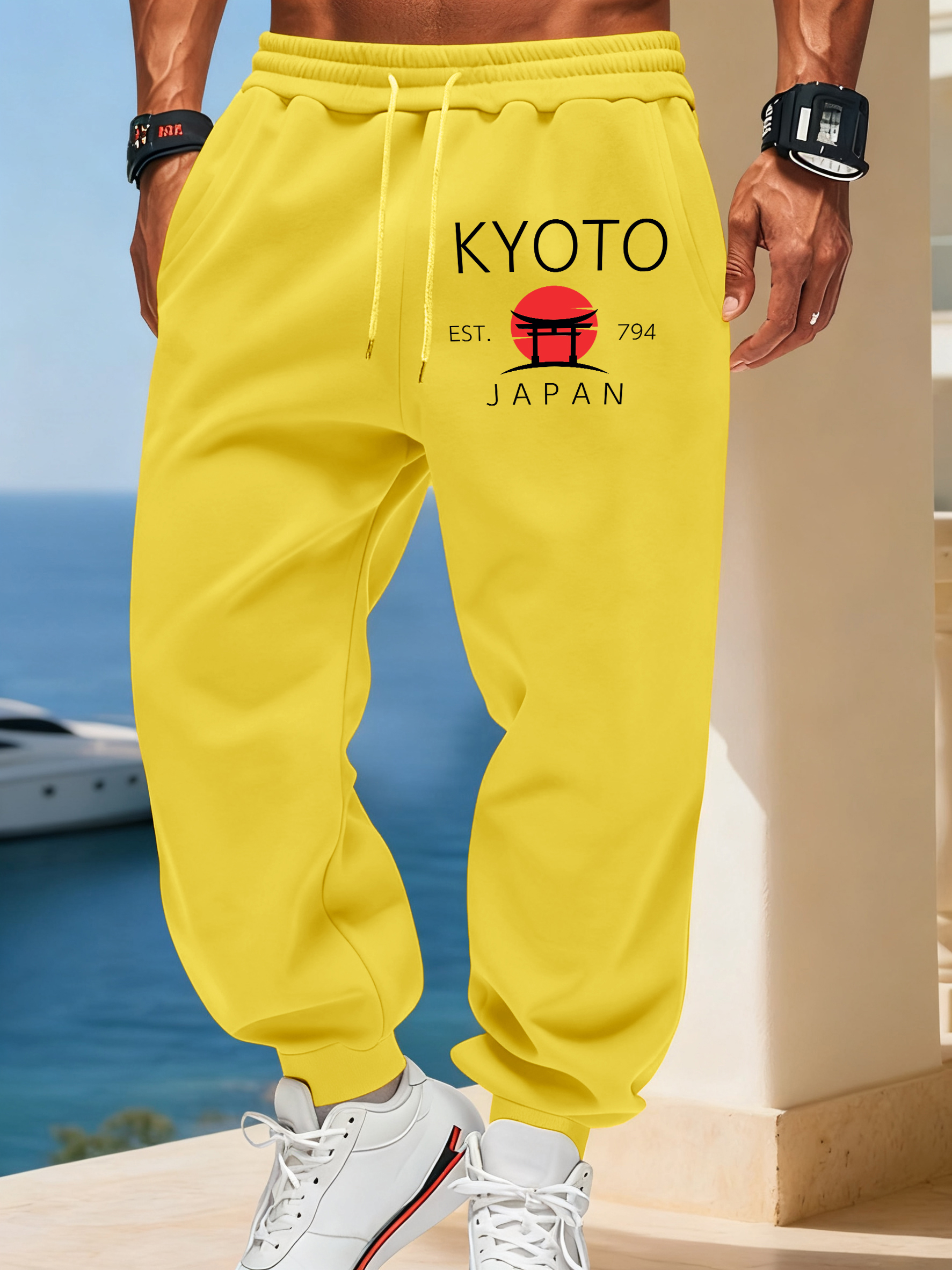 Kyoto Japan Letter Print Basic - Street Fashion Kyoto avaliação e preço