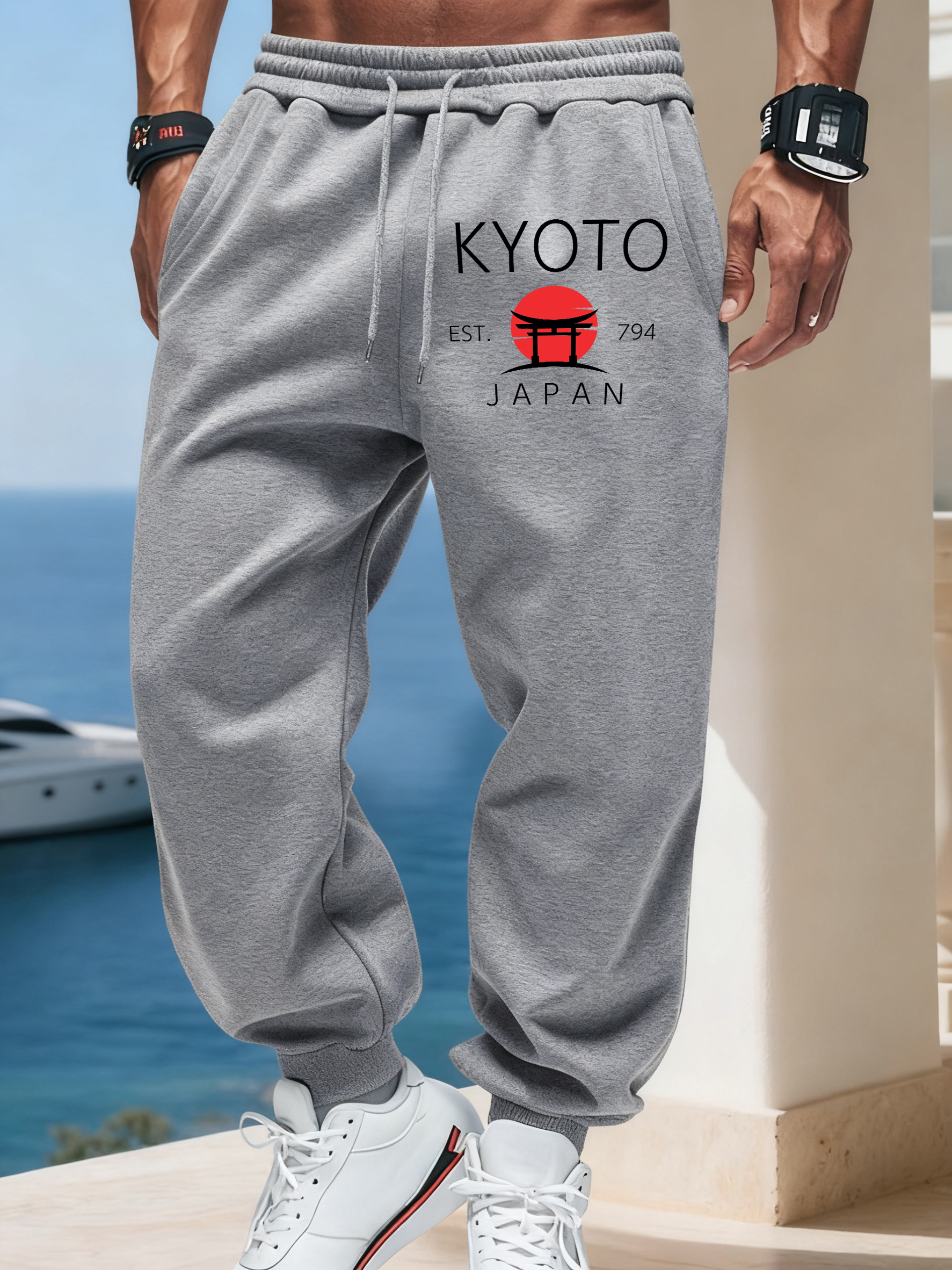 Kyoto Japan Letter Print Basic - Street Fashion Kyoto avaliação e preço
