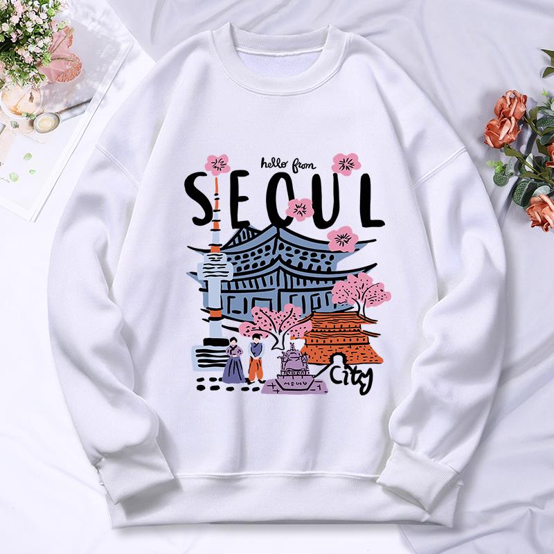 Seoul Beautiful Scenery Printi - Street Fashion Of Seoul avaliação e preço
