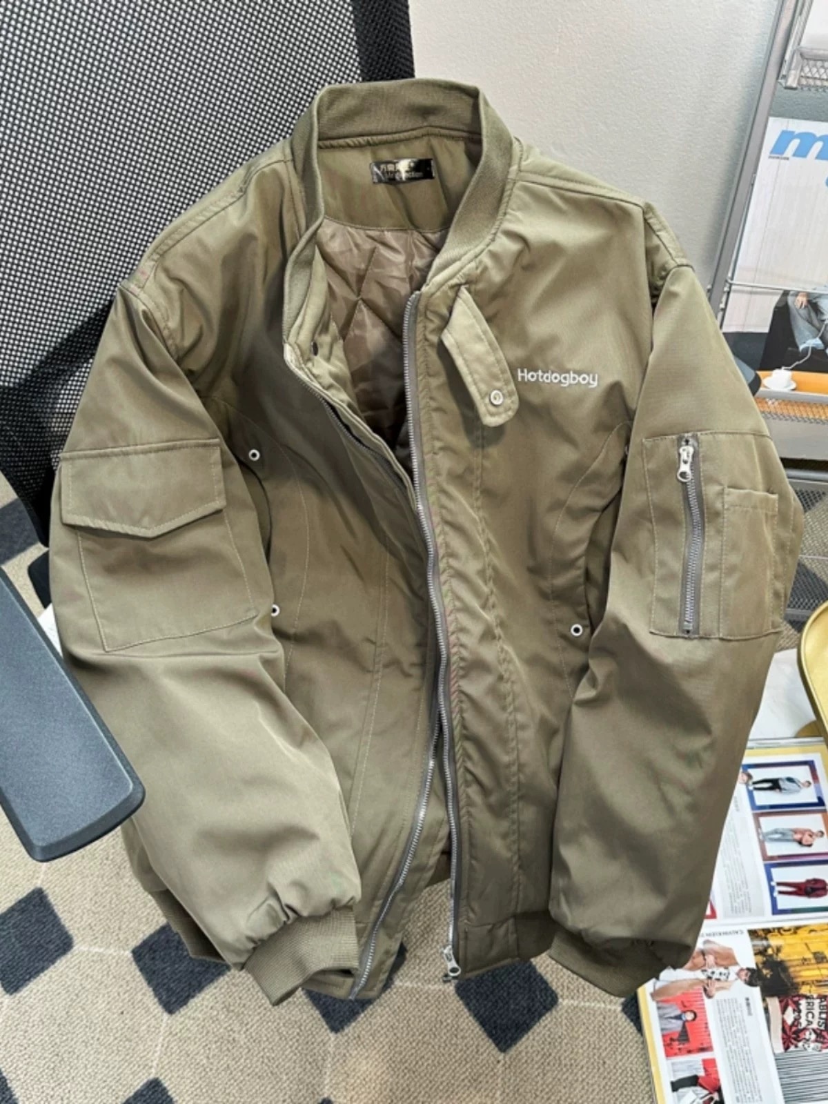 Mens Jacket Coat Luxury Italia - Street Fashion Of Milan avaliação e preço