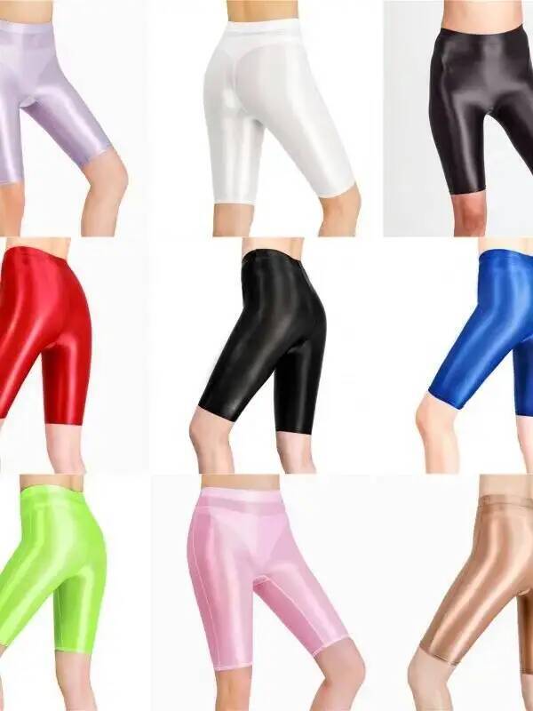 New Oil Glossy Mesh Seven Poin - Fashion Street Yoga avaliação e preço