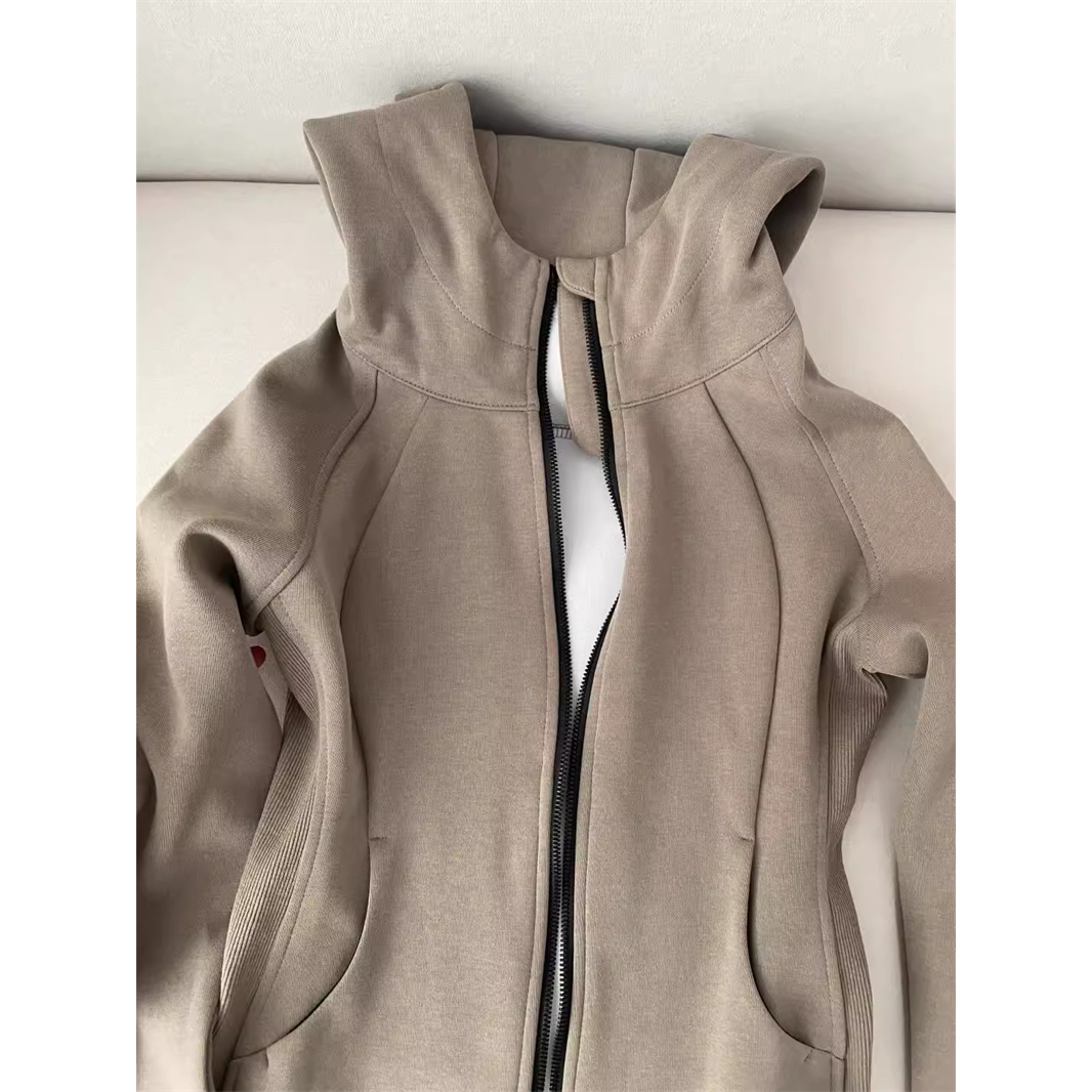 Women's Fitted Hoodie Jacket Y - Fashion Street Yoga avaliação e preço