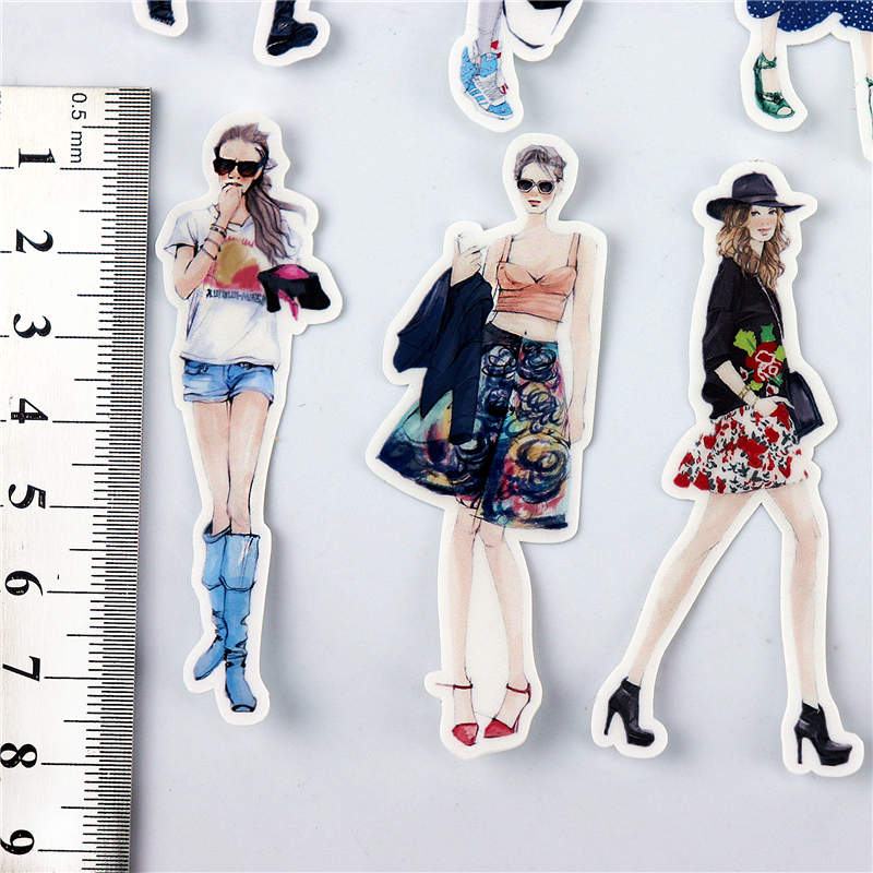 Stickers 23pcs Cute Popular Fa - Street Fashion Wallpaper avaliação e preço
