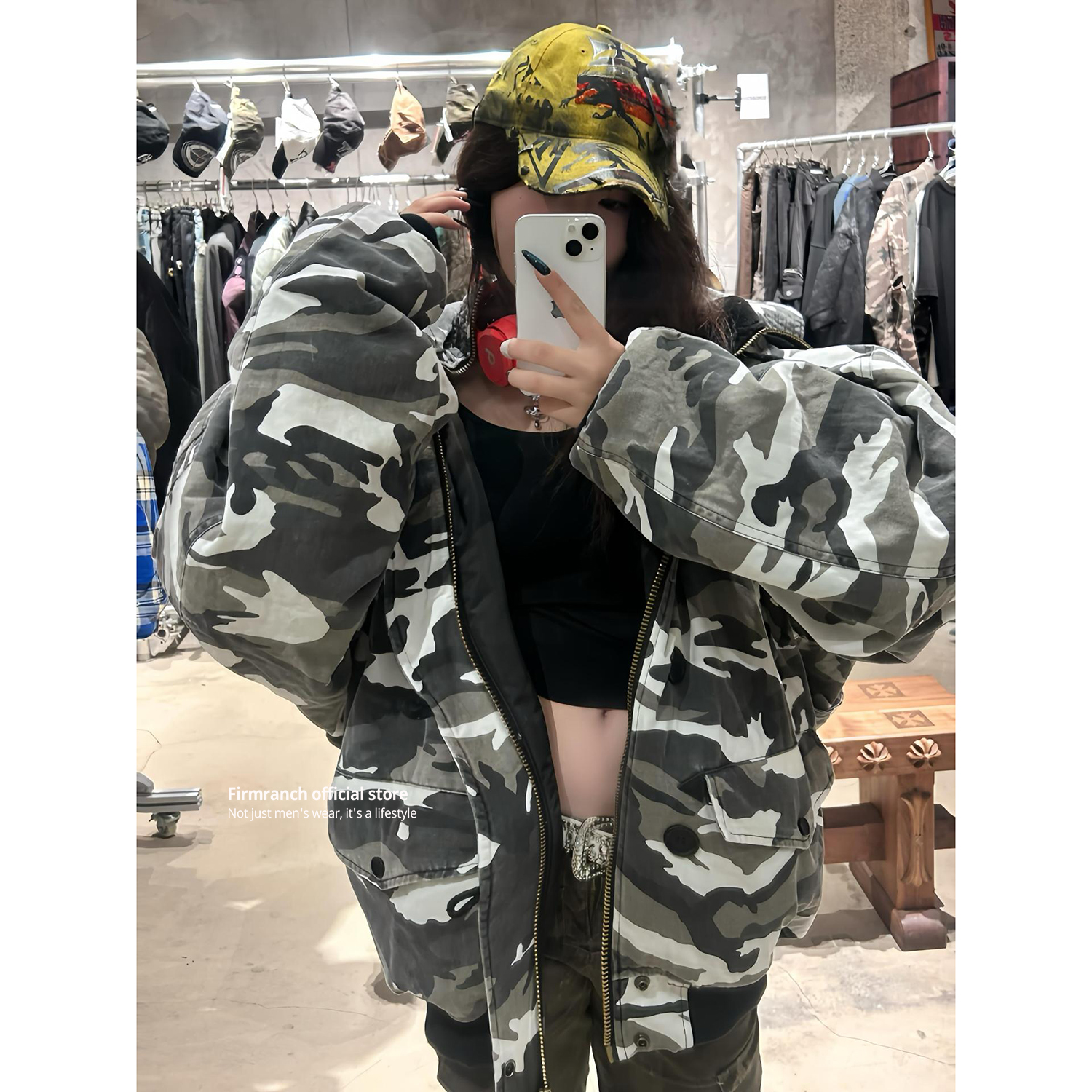 Firmranch Korean Fashion Snow  - Street Fashion Outfit For Men avaliação e preço