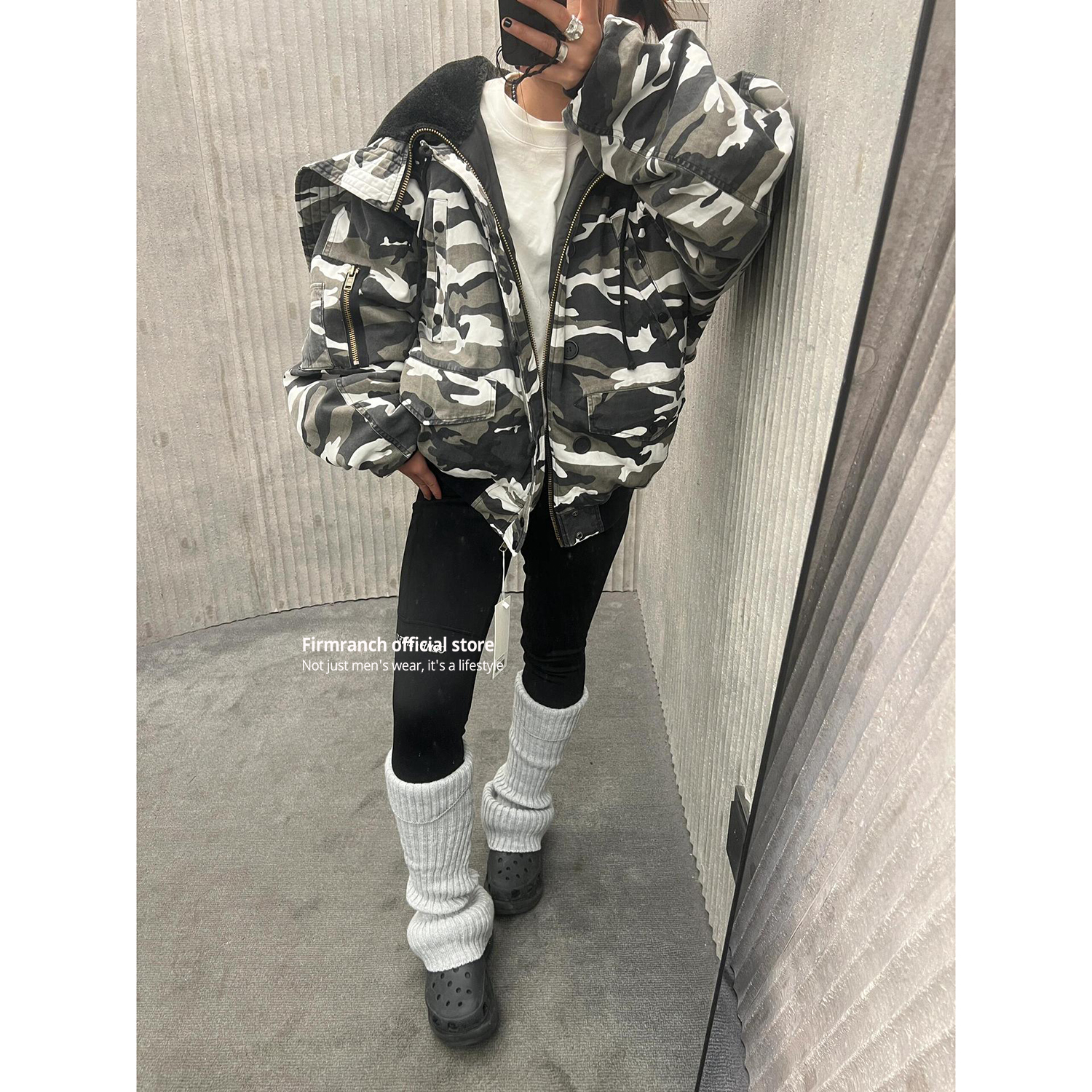 Firmranch Korean Fashion Snow  - Street Fashion Outfit For Men avaliação e preço