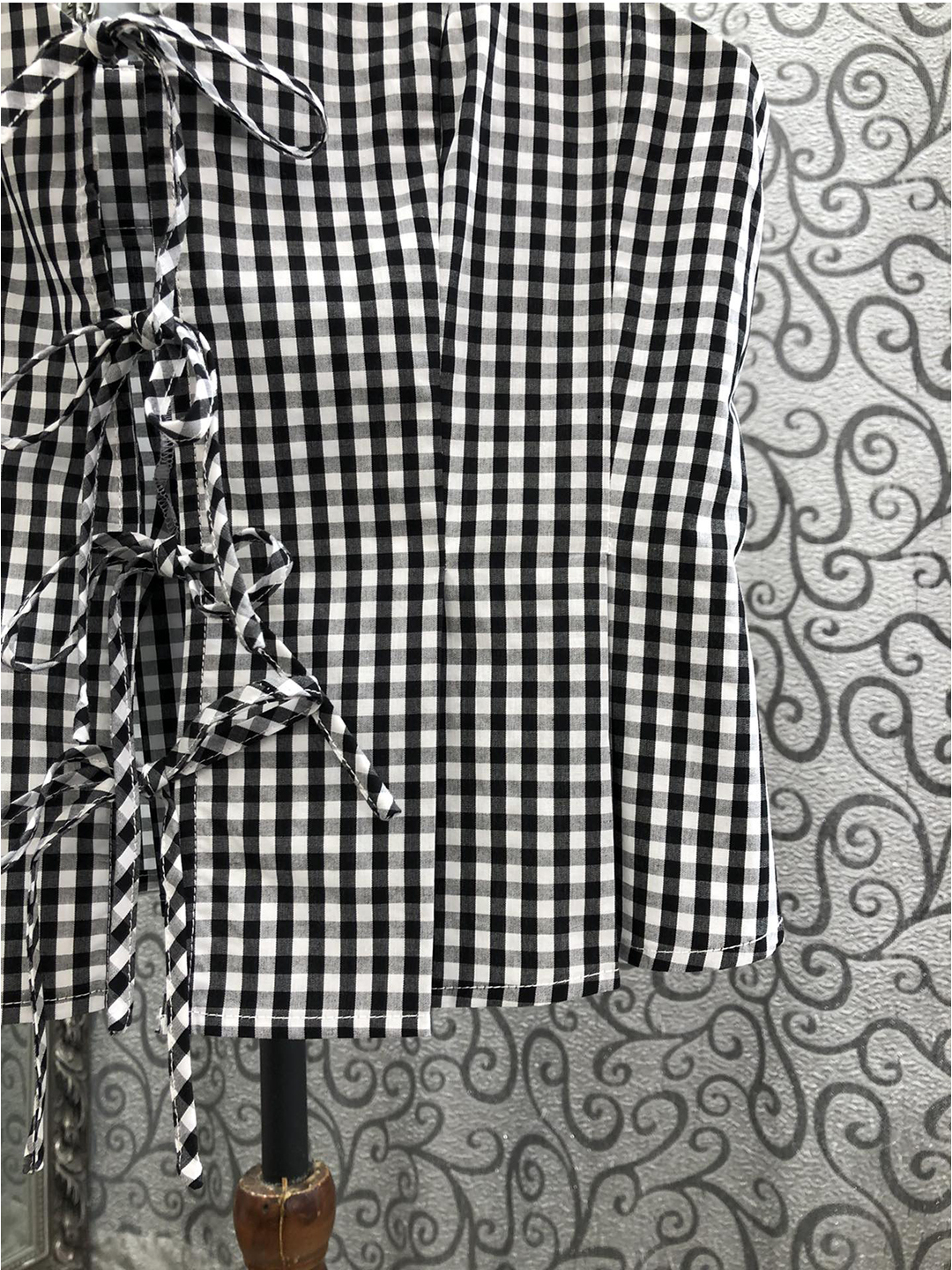 Sweet Plaid Short Vest Milan S - Street Fashion Of Milan avaliação e preço
