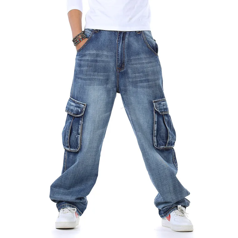 Mens Baggy Jeans Spring and Au - Street Fashion Guys avaliação e preço