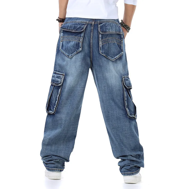 Mens Baggy Jeans Spring and Au - Street Fashion Guys avaliação e preço
