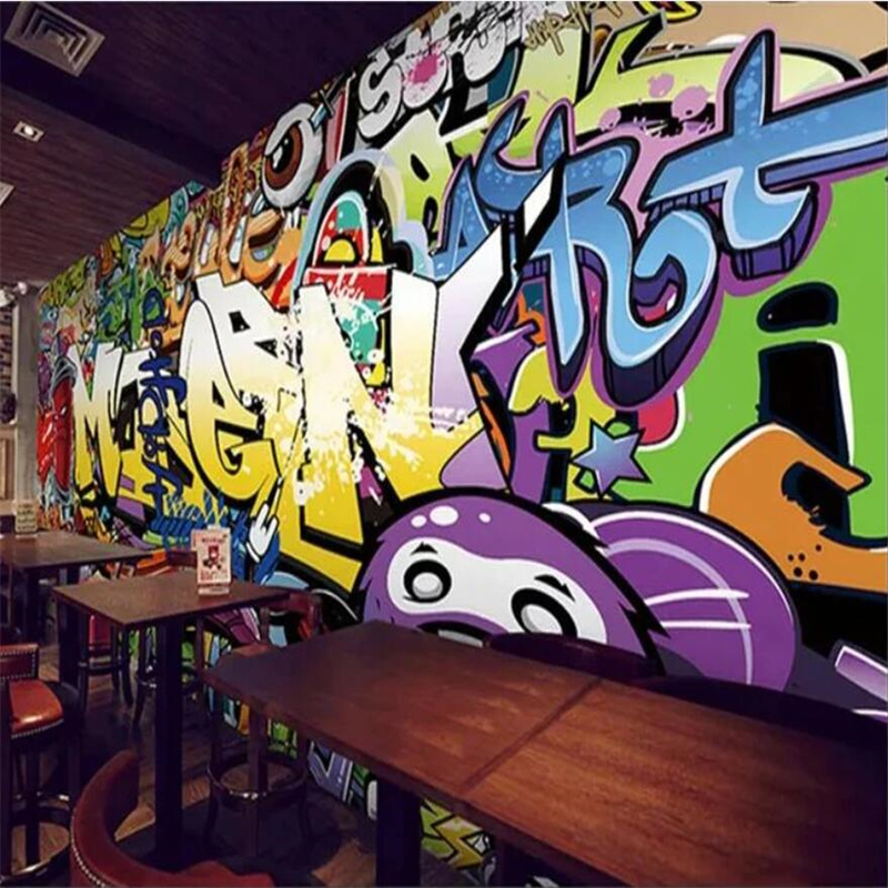 custom mural 3d wallpaper fash - Street Fashion Wallpaper avaliação e preço
