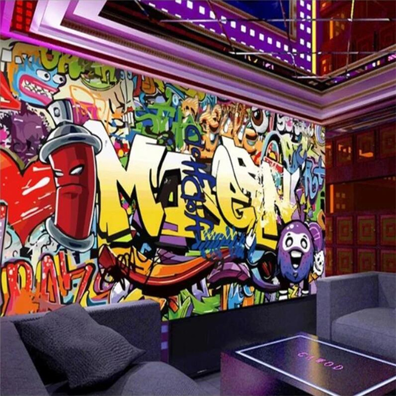 custom mural 3d wallpaper fash - Street Fashion Wallpaper avaliação e preço