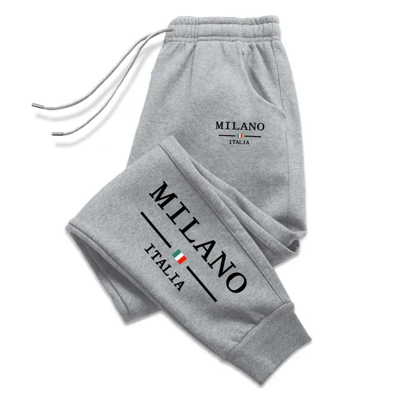 Milan Printed Mens Sweatpants  - Street Fashion Of Milan avaliação e preço