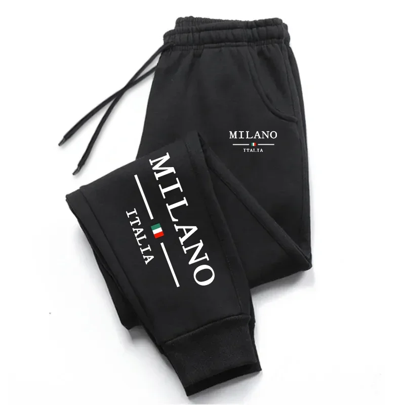 Milan Printed Mens Sweatpants  - Street Fashion Of Milan avaliação e preço