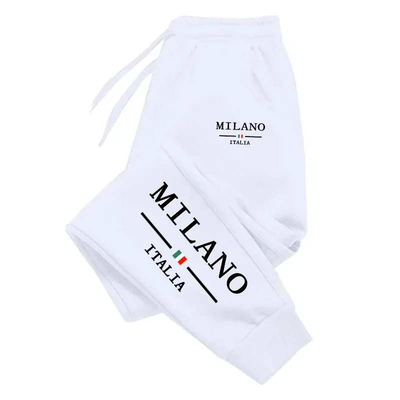 Milan Printed Mens Sweatpants  - Street Fashion Of Milan avaliação e preço