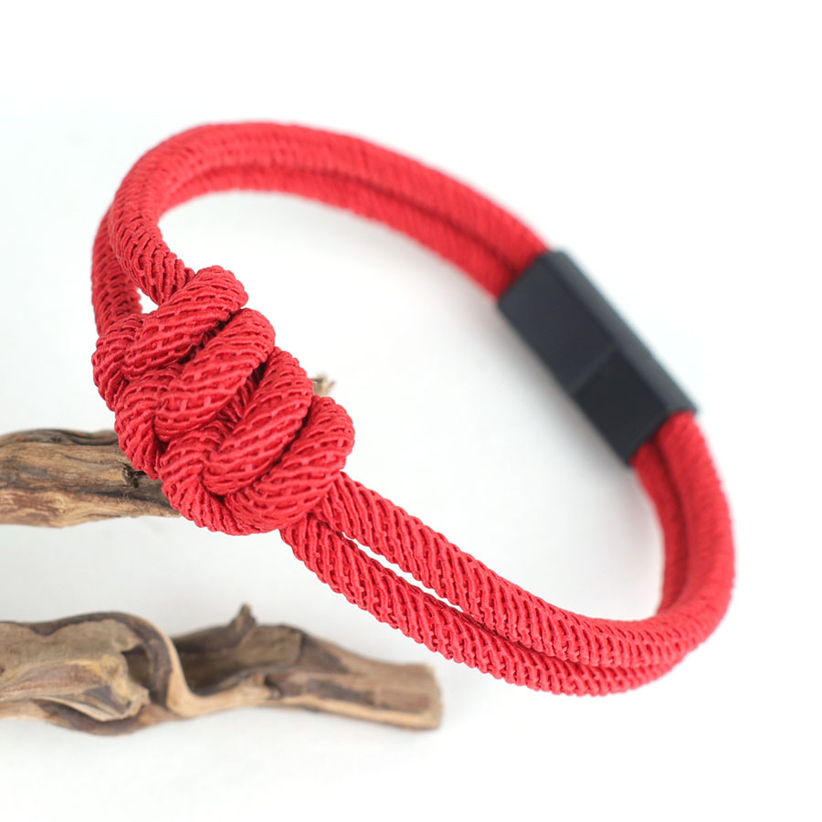 Stylish Men Rope Bracelet High - Street Fashion Of Milan avaliação e preço