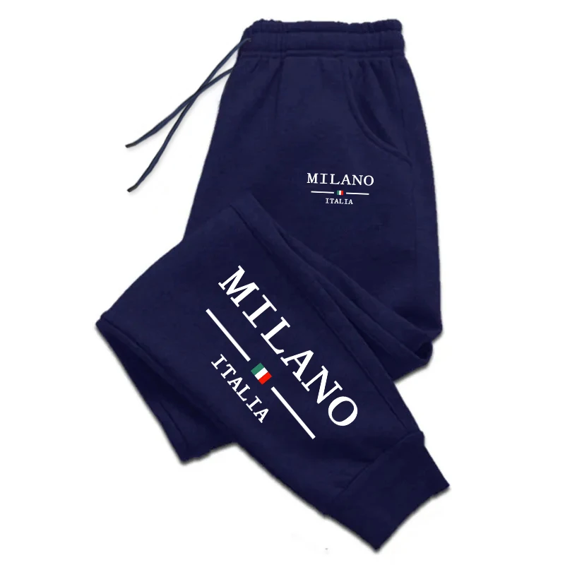 Milan Printed Mens Sweatpants  - Street Fashion Of Milan avaliação e preço