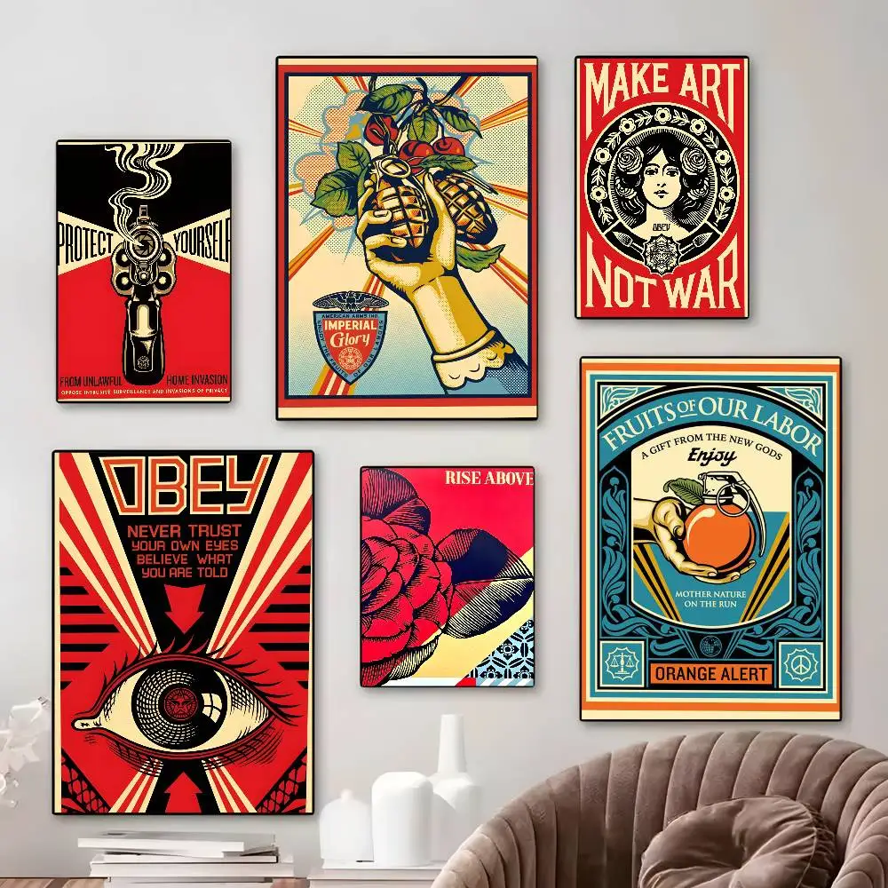 Vintage Shepard Fairey Art Str - Street Fashion Wallpaper avaliação e preço