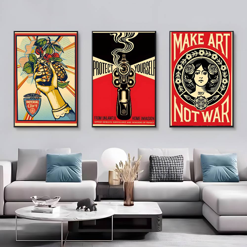 Vintage Shepard Fairey Art Str - Street Fashion Wallpaper avaliação e preço